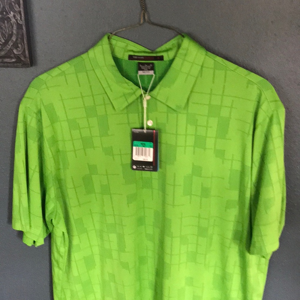 Nike Tiger Woods Gold Shirt